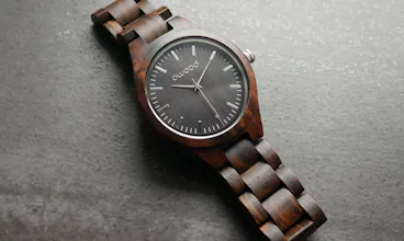 Wooden Watches Made from Reclaimed Wood gallery image