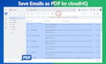 Save Emails to PDF by cloudHQ image
