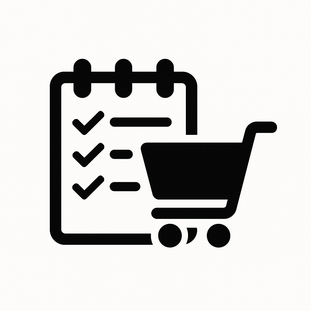 Simple Shopping List... logo