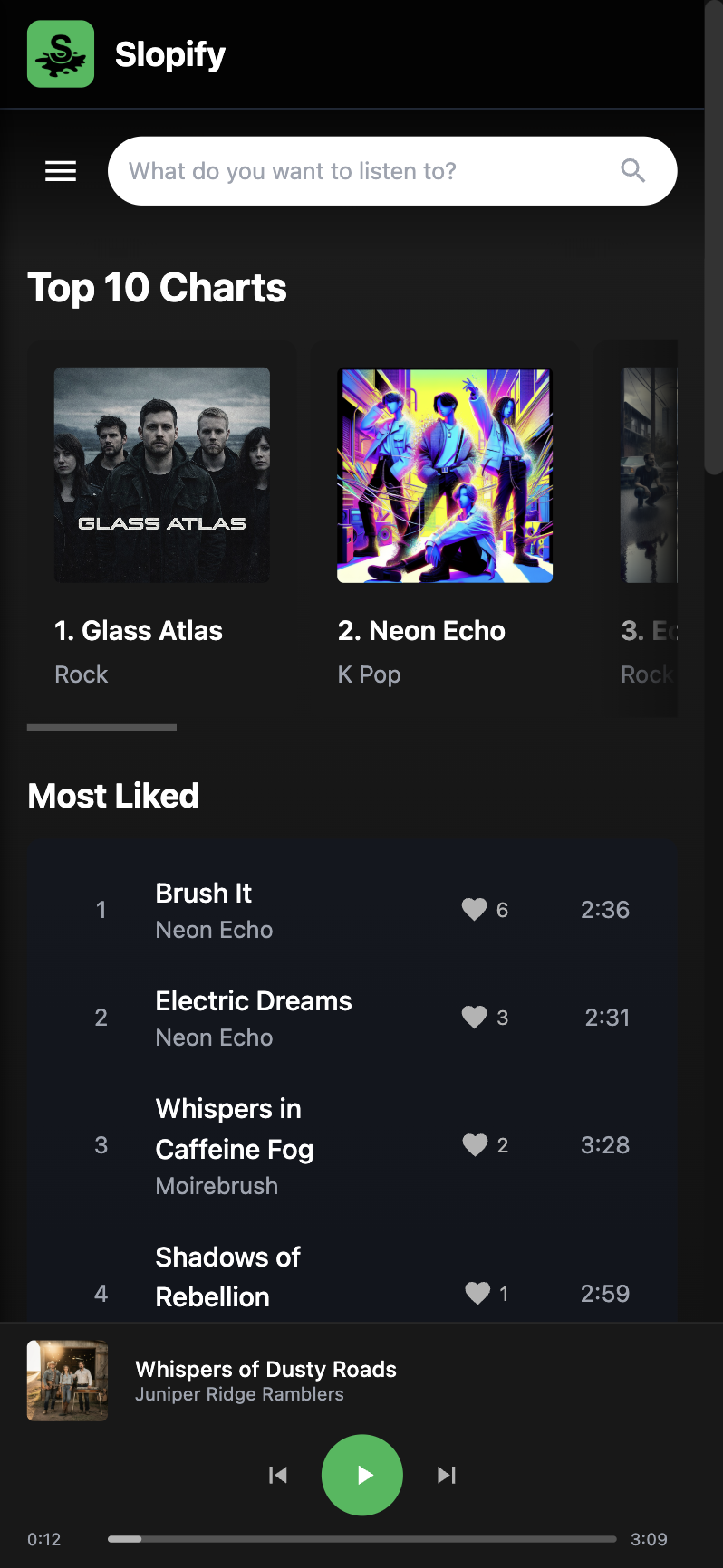 Slopify gallery image