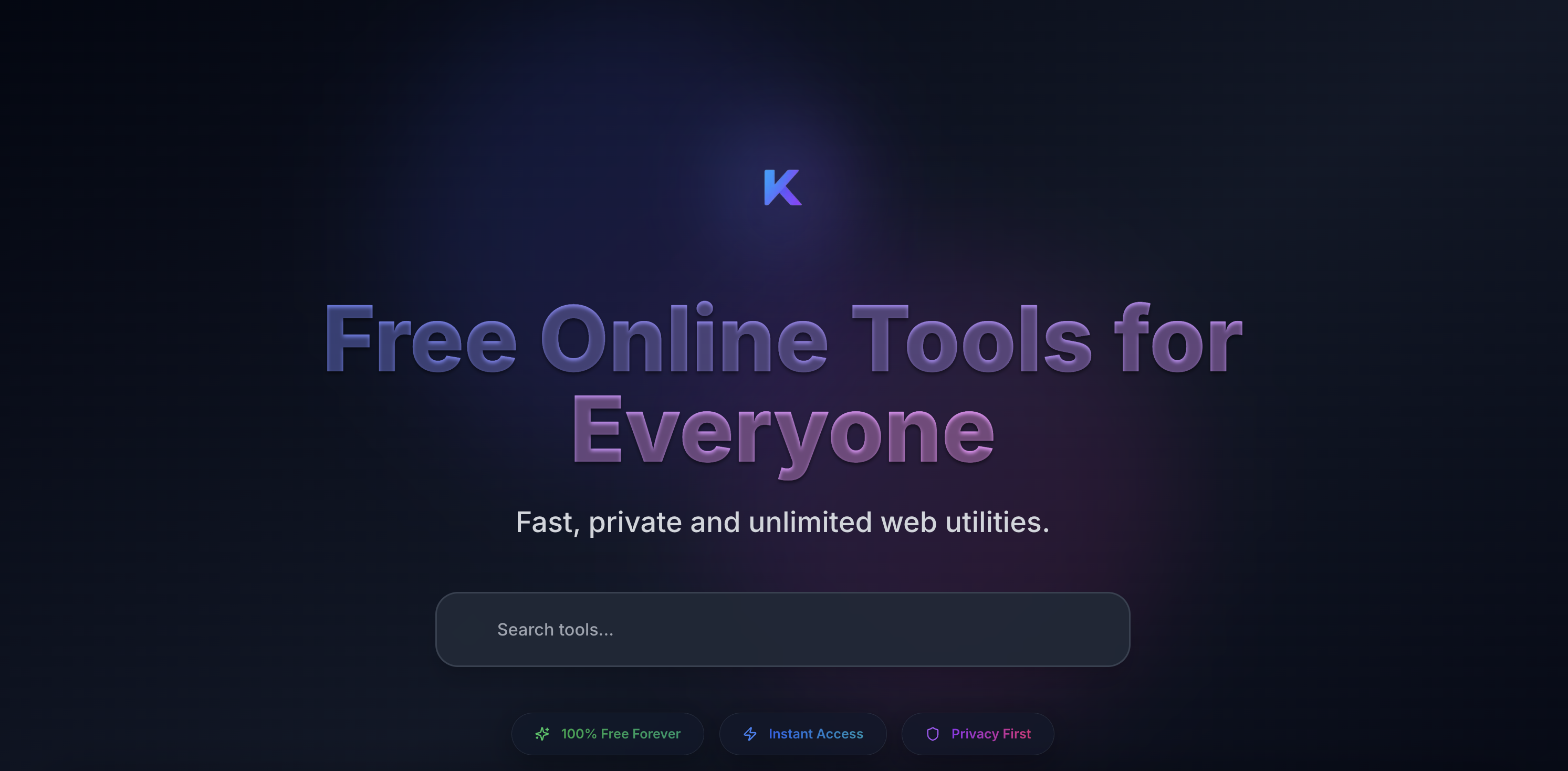 Koolyz - Main screenshot showing features and interface