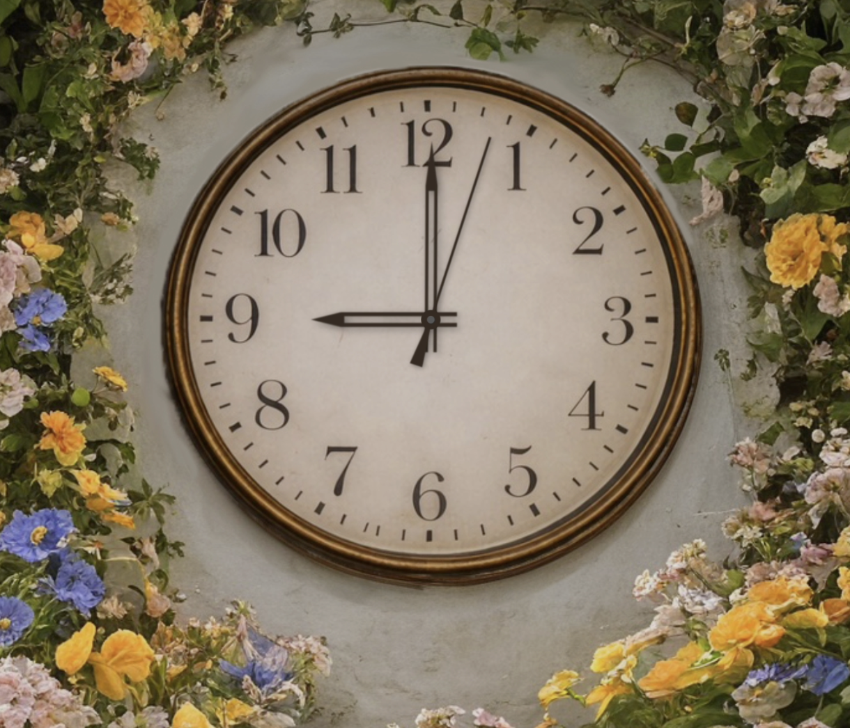 Garden Clock gallery image