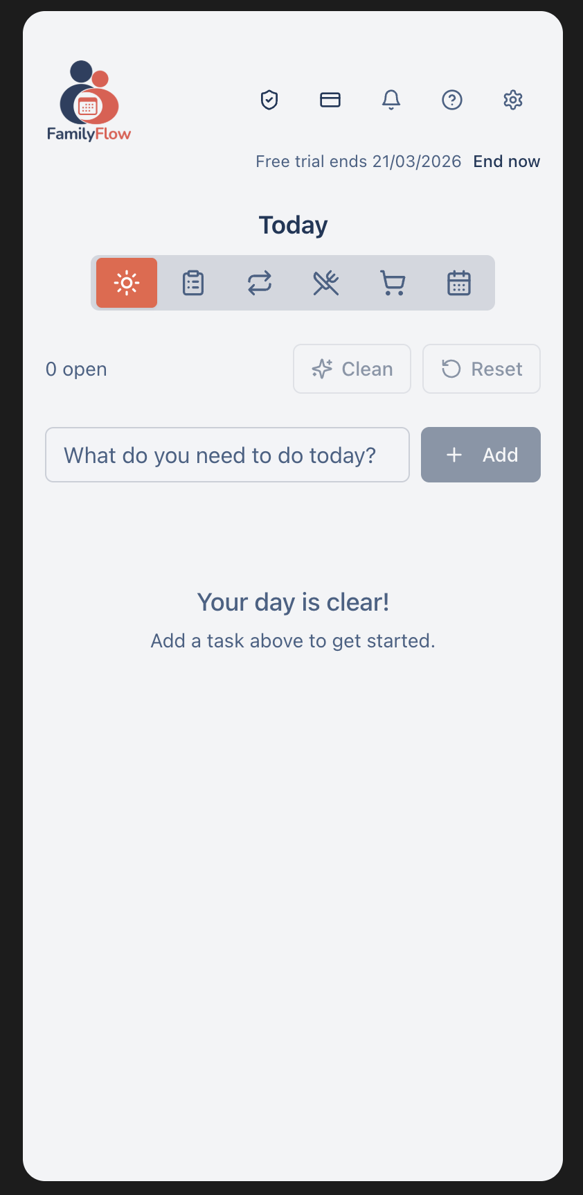 FamilyFlow - Screenshot 2 showing product features and functionality