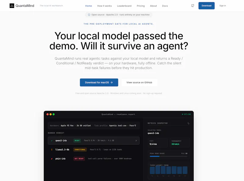 QuantaMind screenshot 1