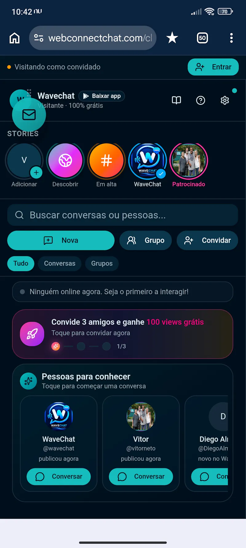WaveChat screenshot 2