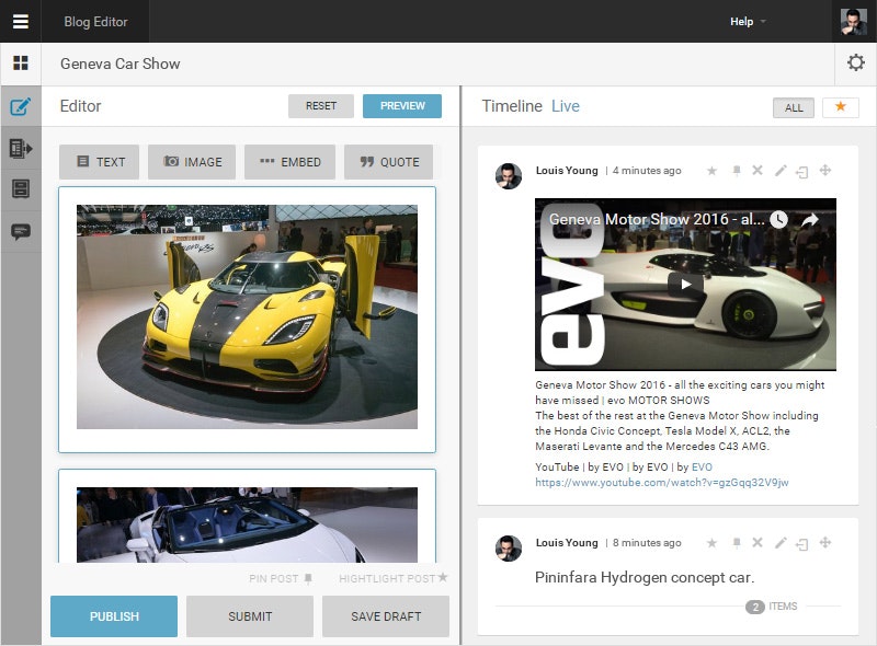 Live Blog gallery image
