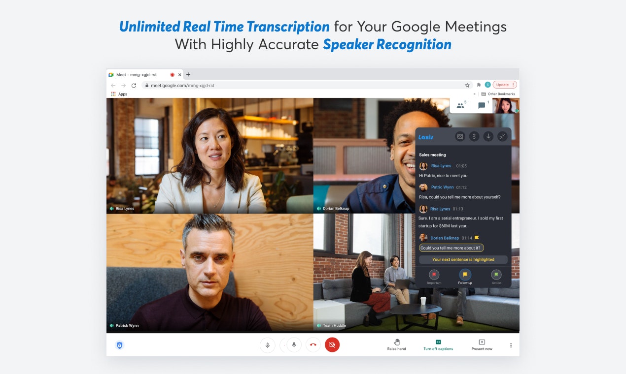 Laxis for Google Meet gallery image