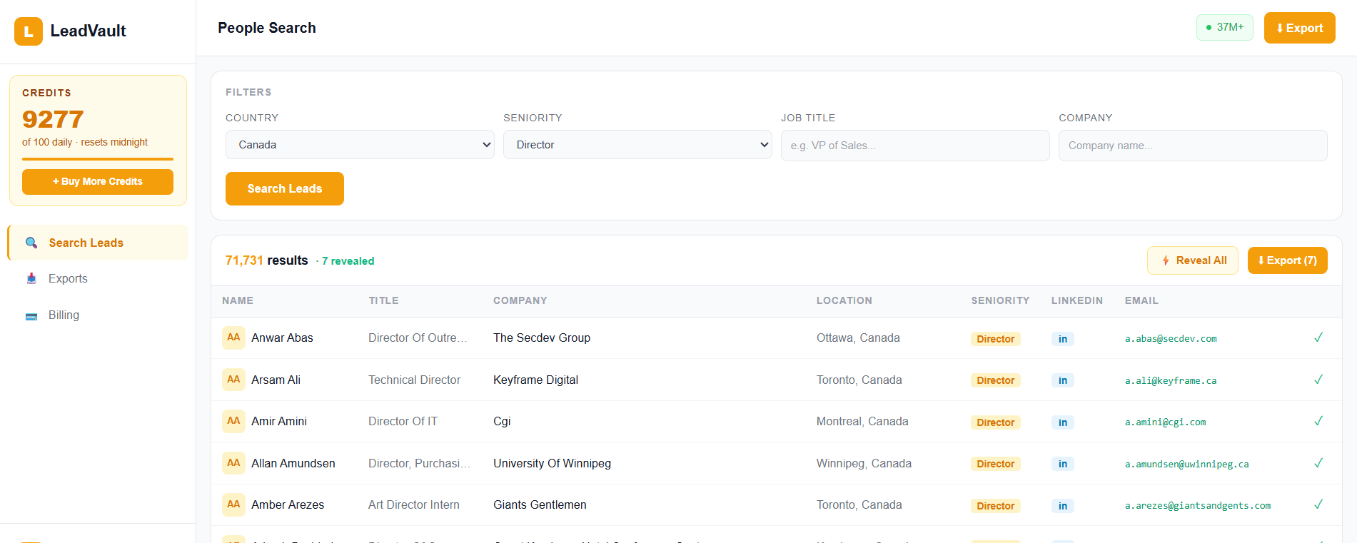 LeadVault  gallery image