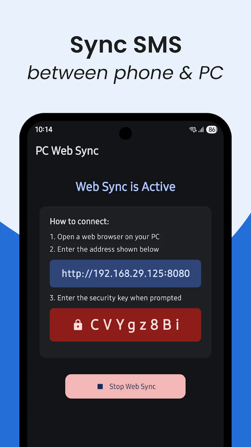 SMS Forwarder & Web Sync 제품 배너