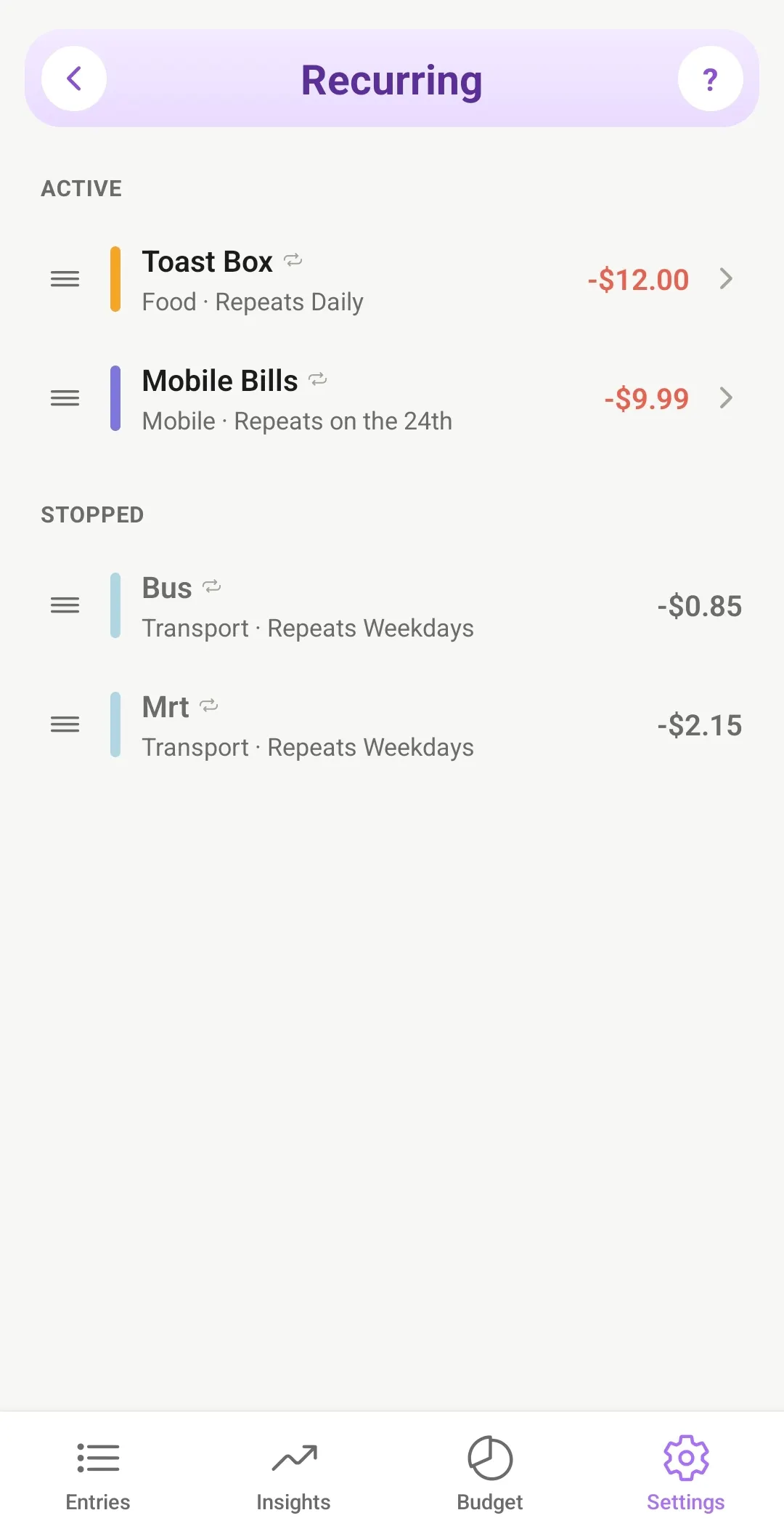 Money Manager Expense Tracker gallery image