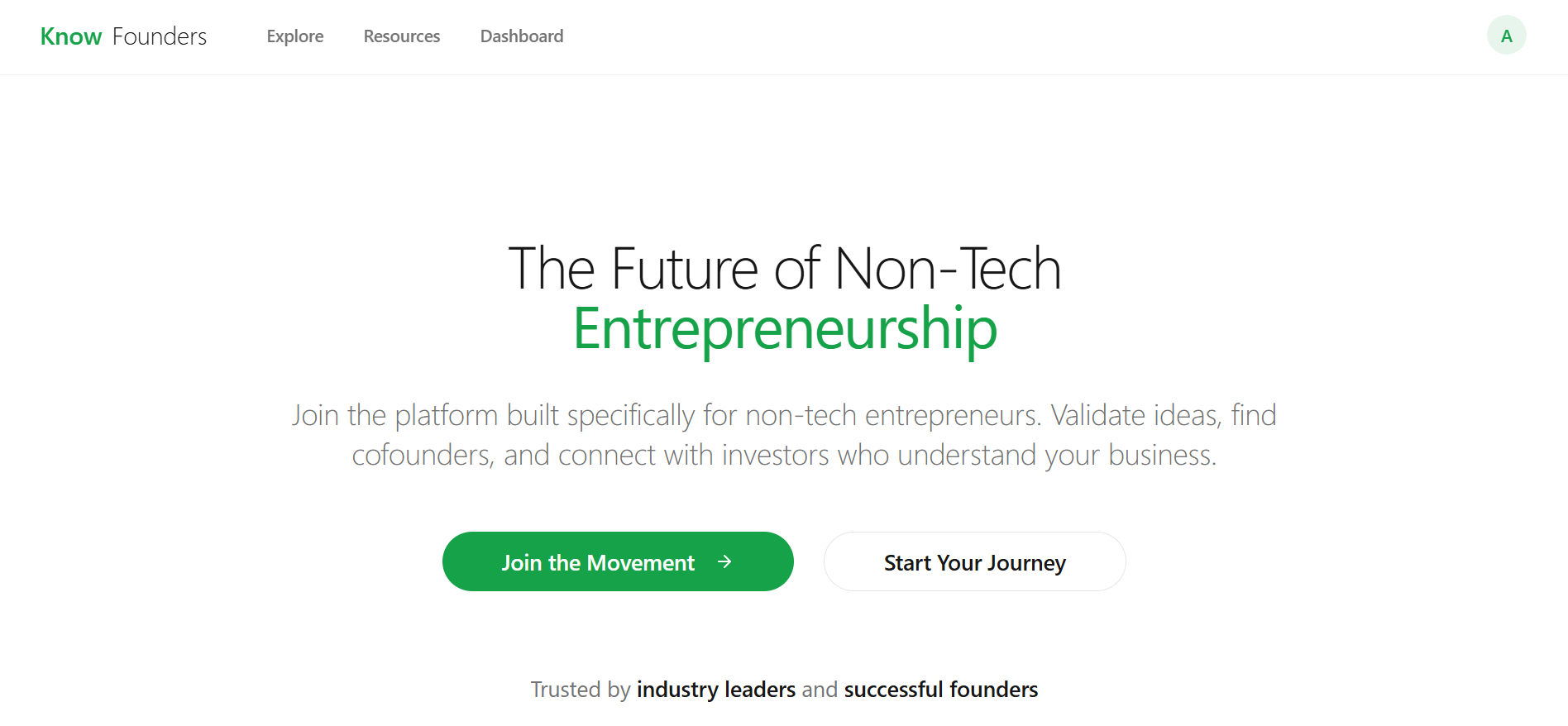 Média Knowfounders - Où les fondateurs non techniques sont découverts. 1