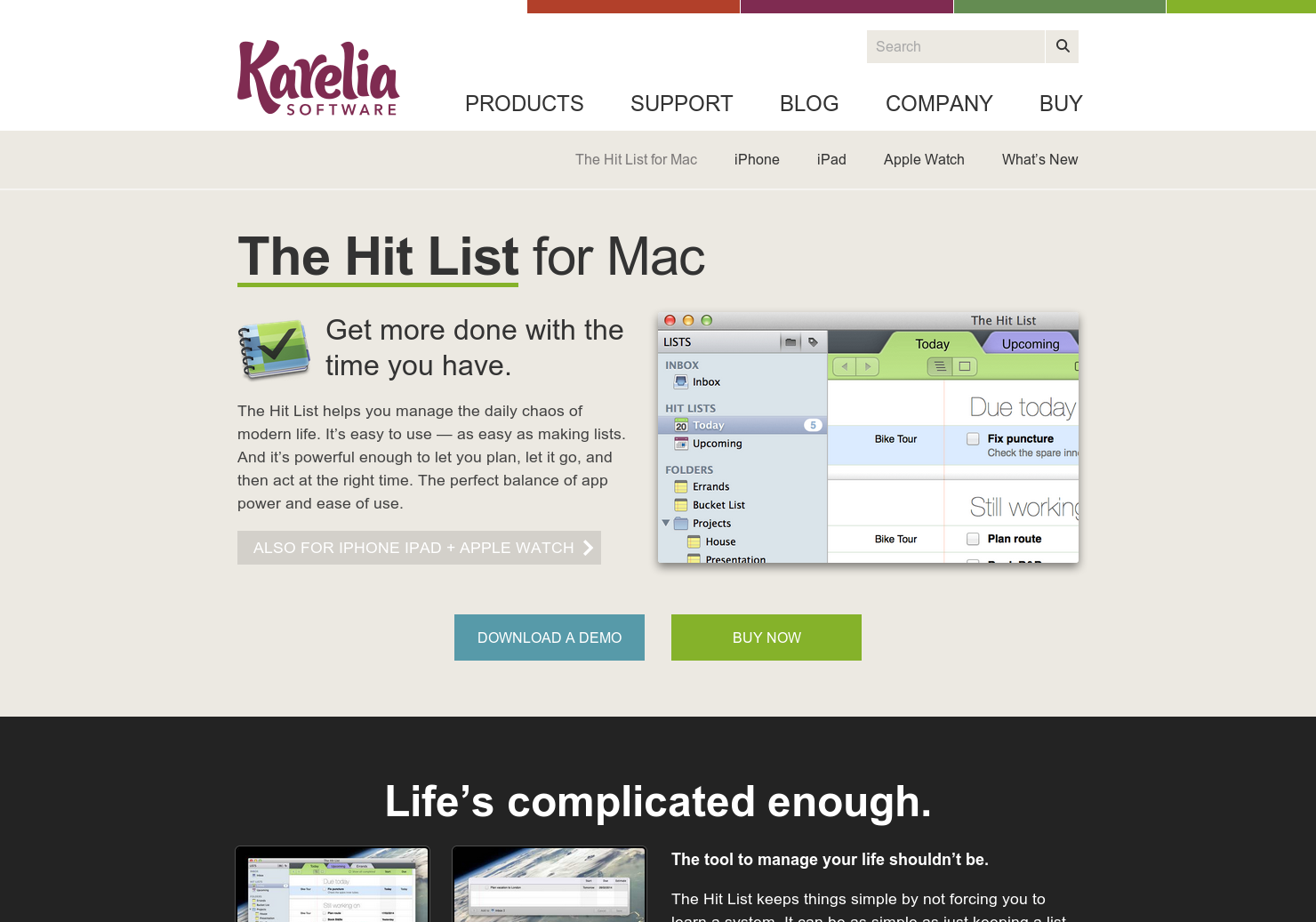 The Hit List for Mac