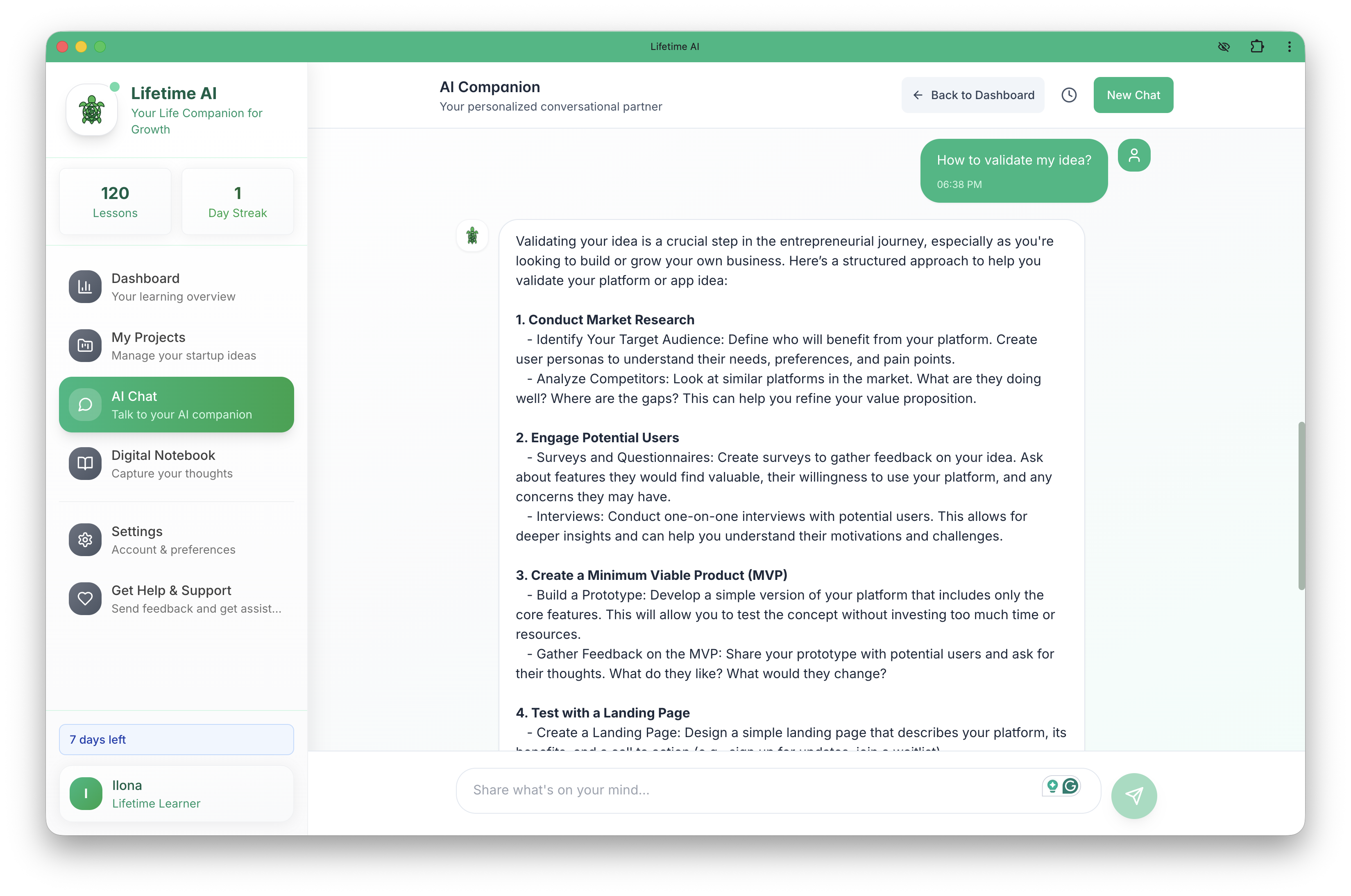Lifetime AI gallery image