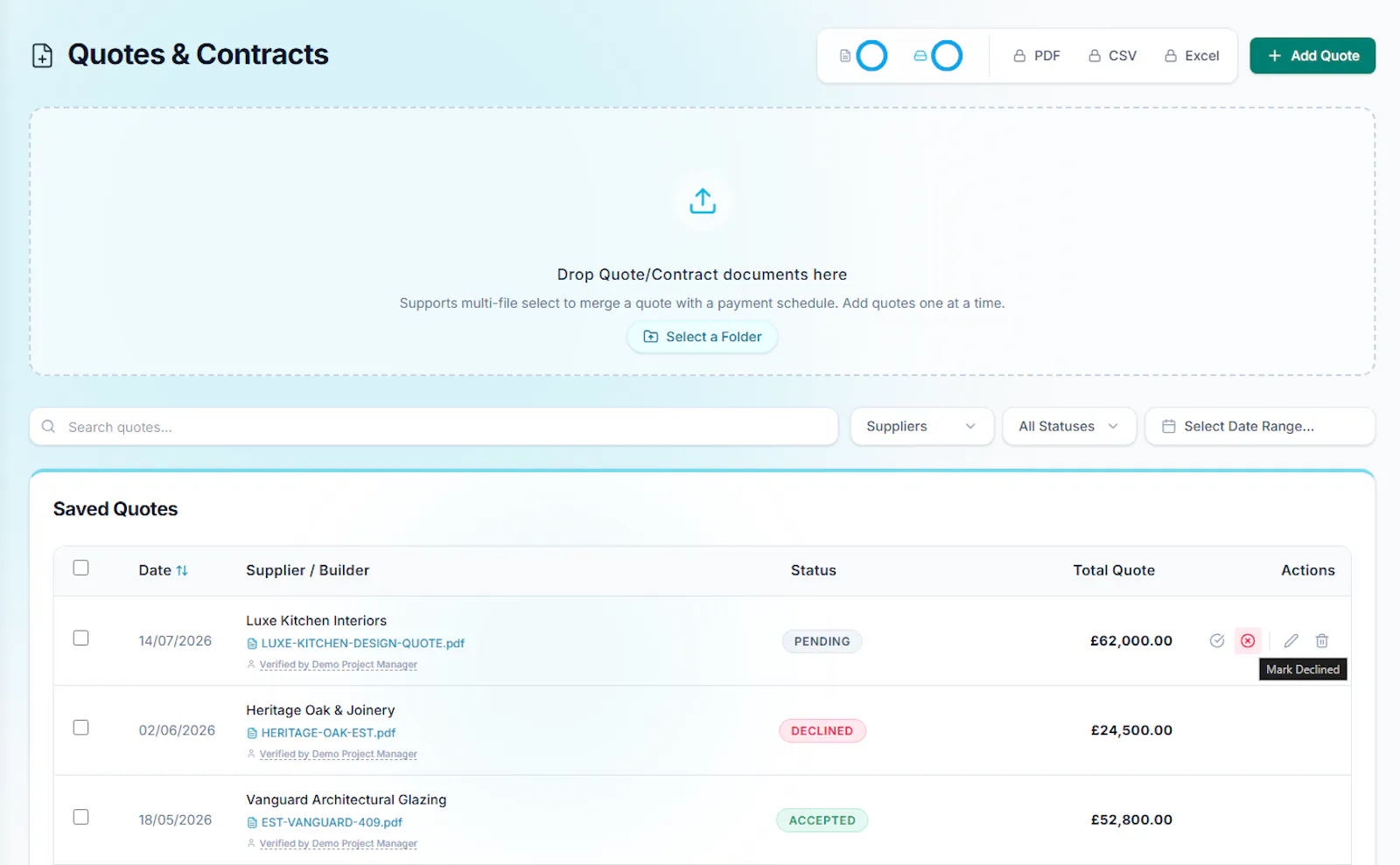 CostTrack screenshot 4