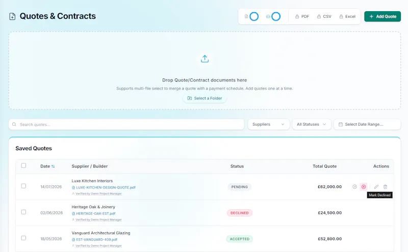 CostTrack screenshot 4