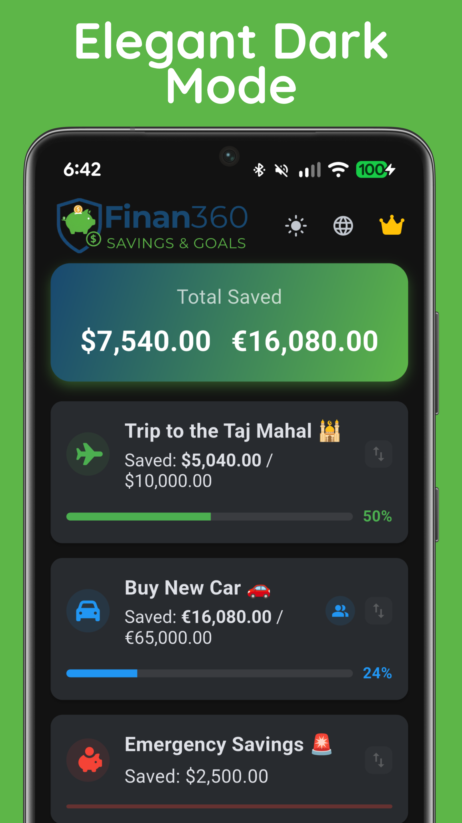 Finan360: Savings & Goals gallery image