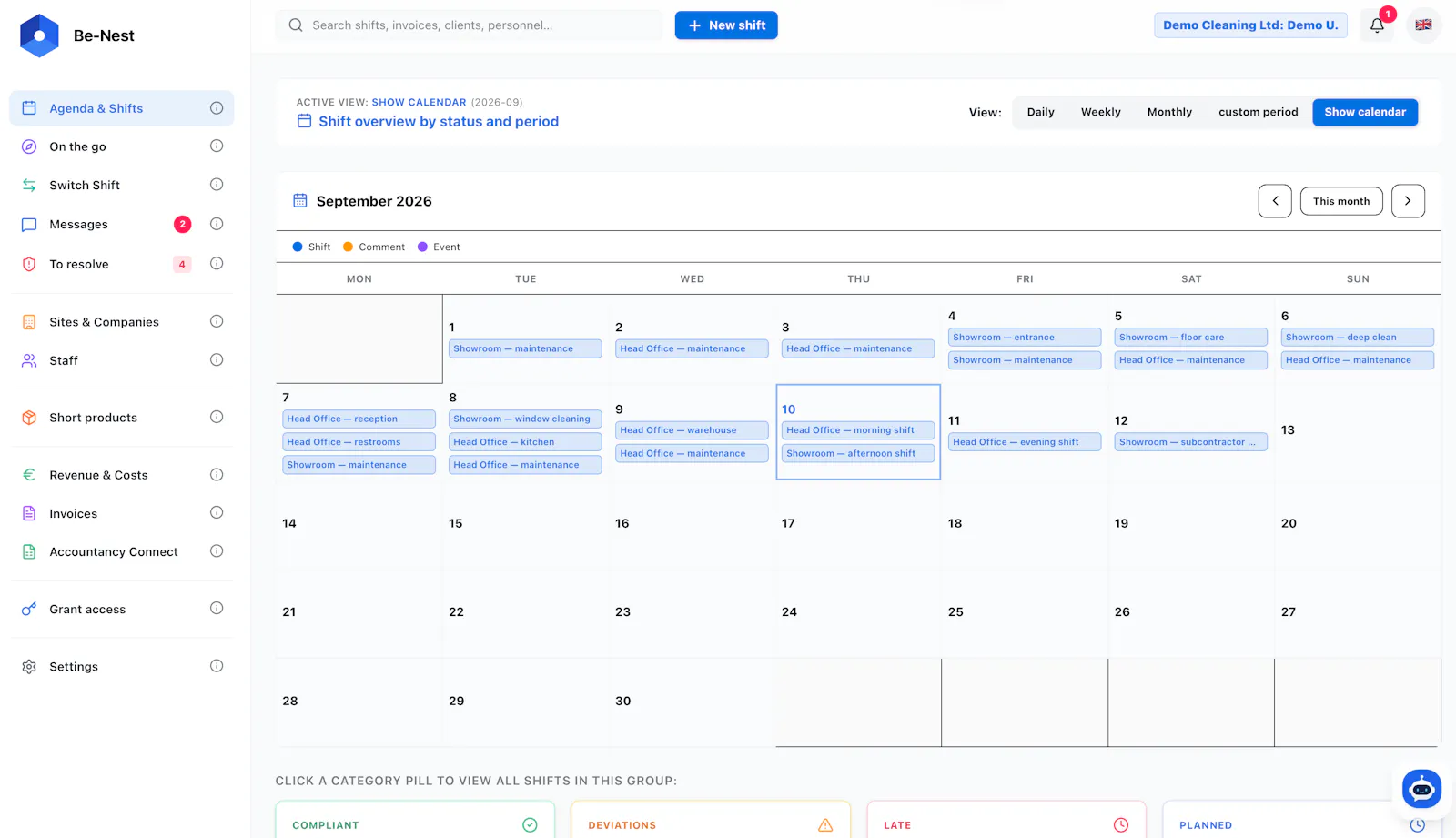 Be-Nest screenshot 1
