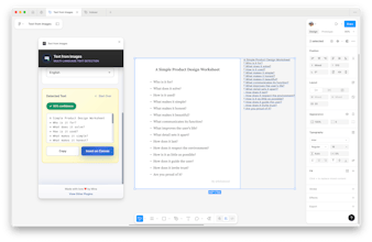 Text from Images Figma plugin gallery image