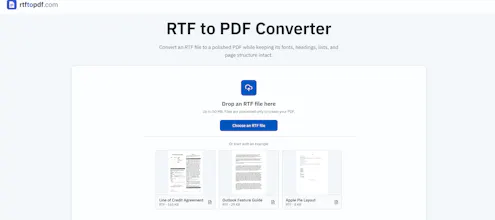 RTF to PDF Converter gallery image