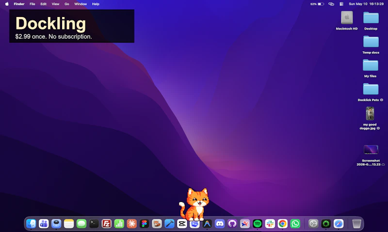 Dockling screenshot 1