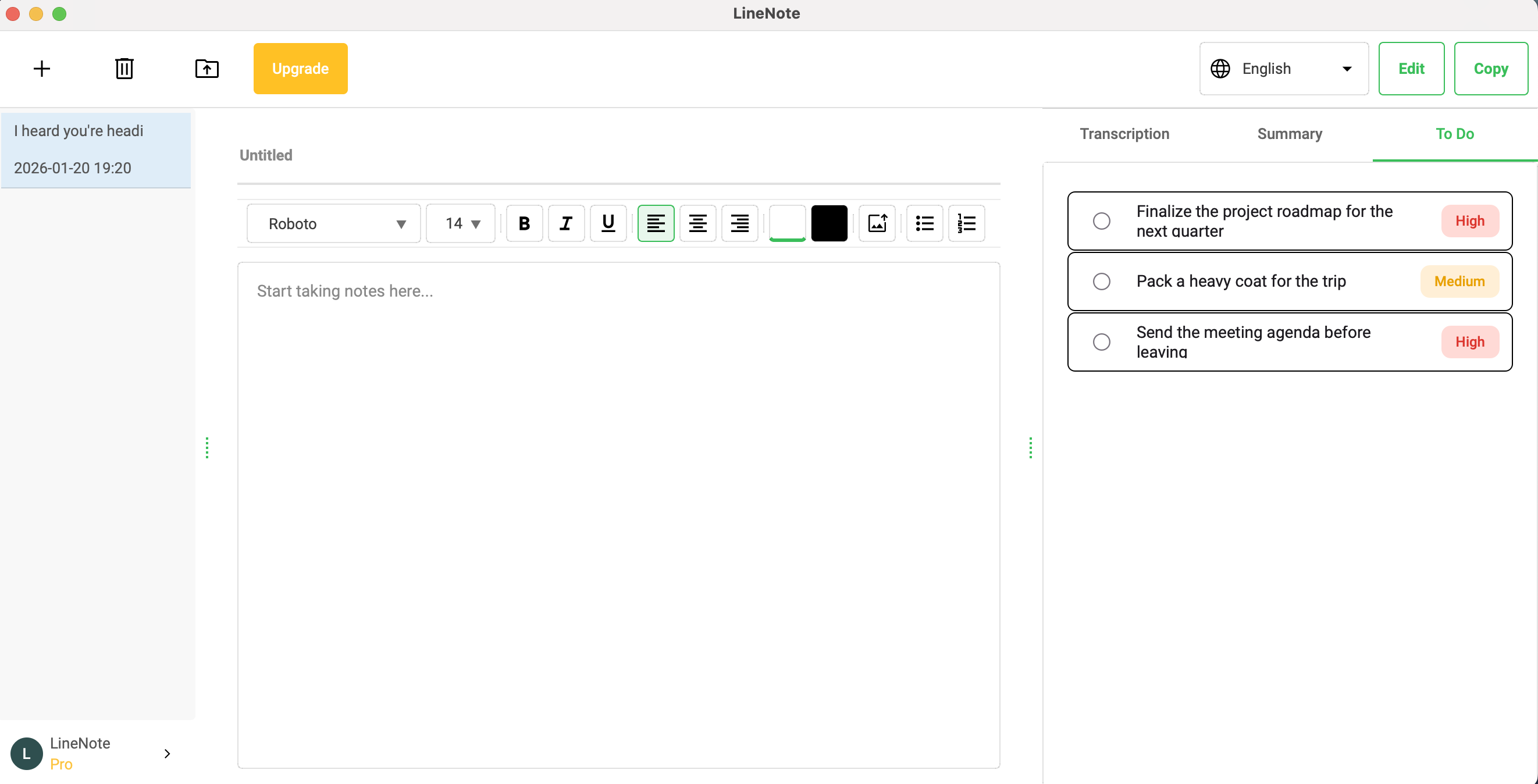LineNote - Screenshot 3 showing product features and functionality