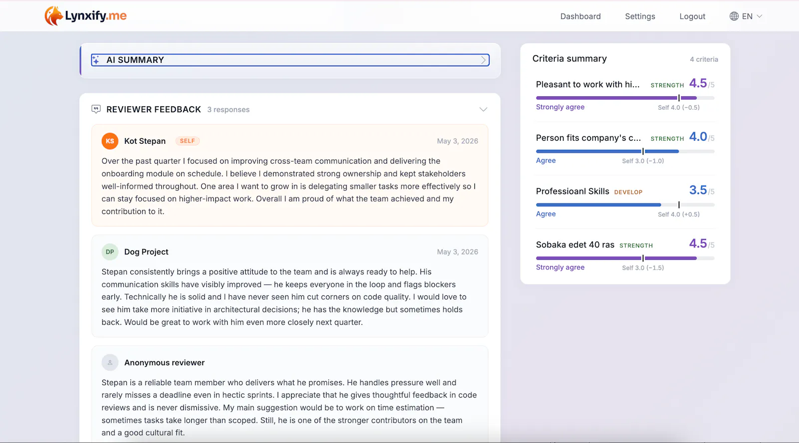 Lynxify screenshot 4