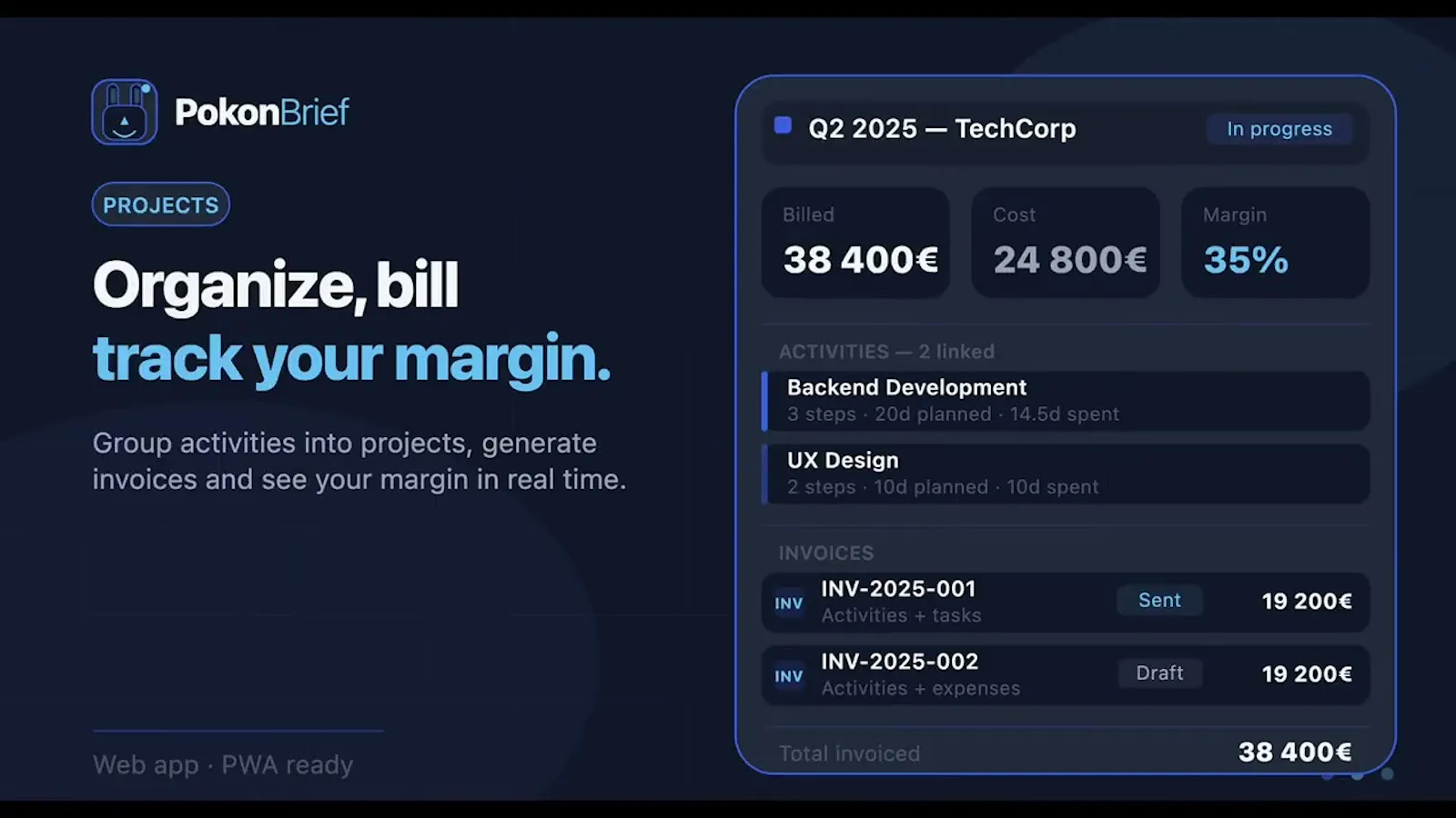 PokonBrief screenshot 1 (video preview)