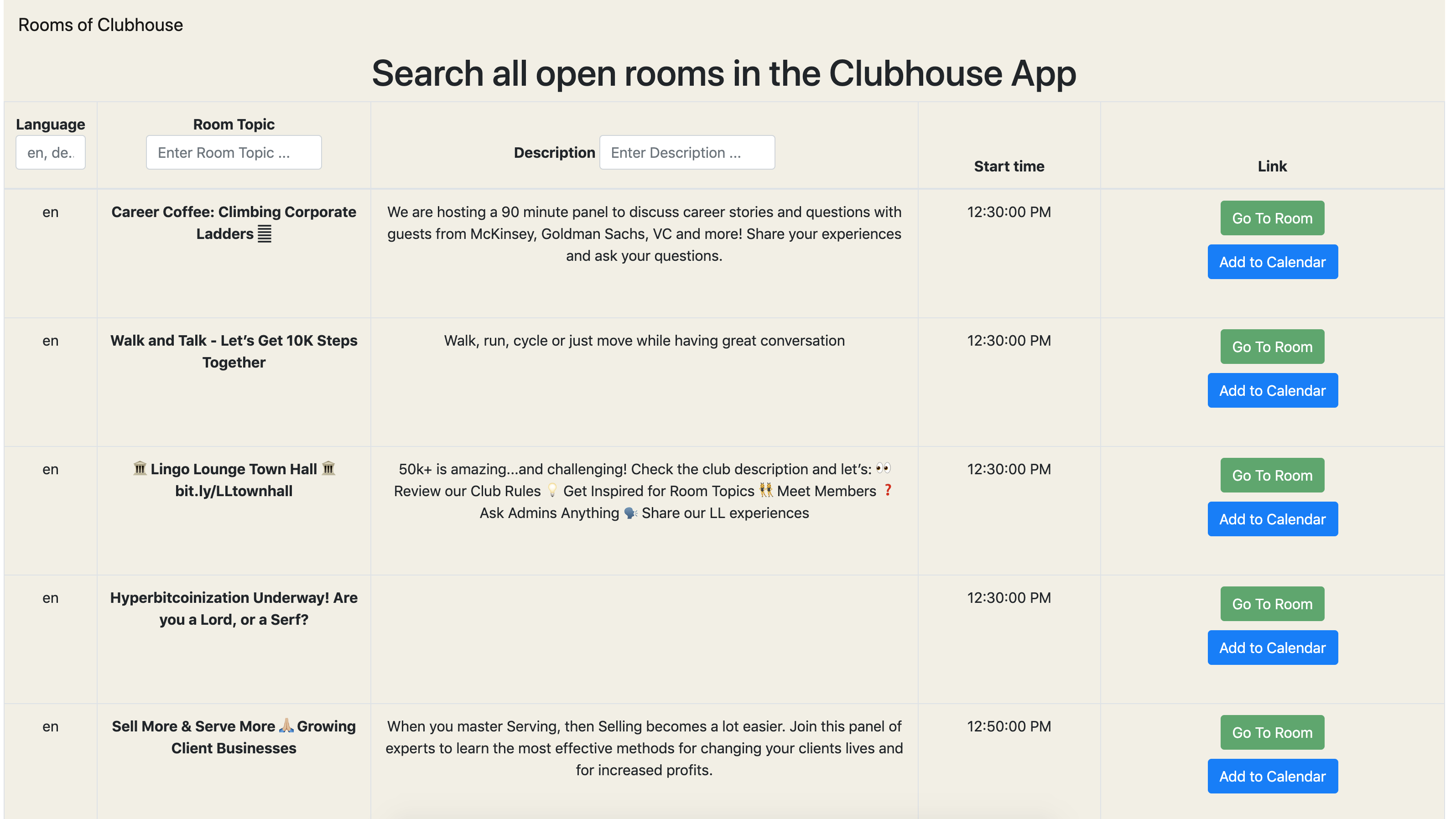 List of awesome clubhouse resources gallery image