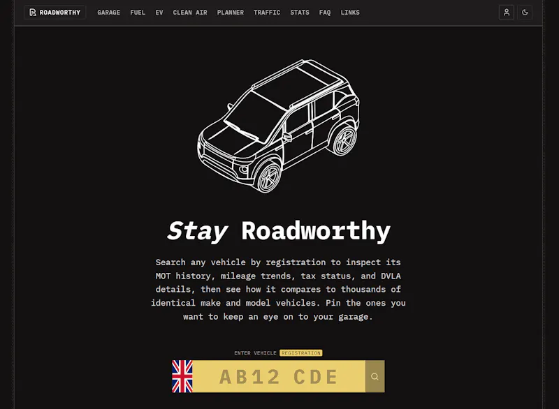 Roadworthy screenshot 2