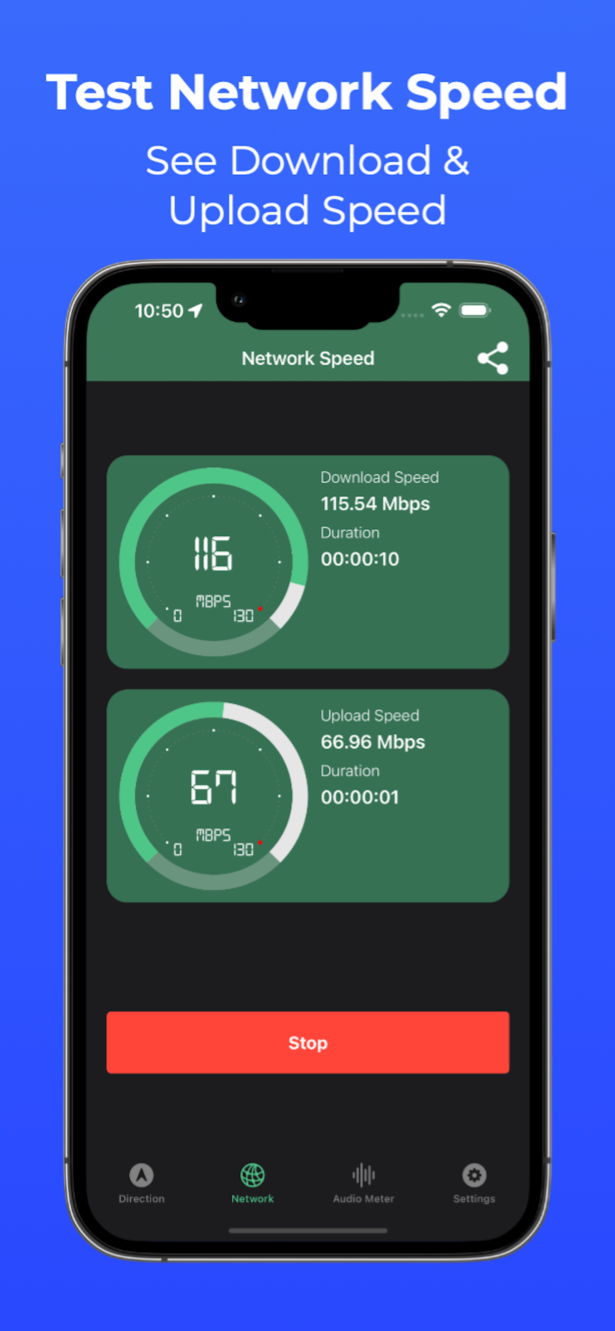 私の速度:車/wifi/オーディオのスピードメーター media 3