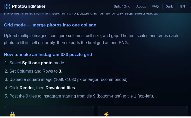Photo Grid Maker gallery image