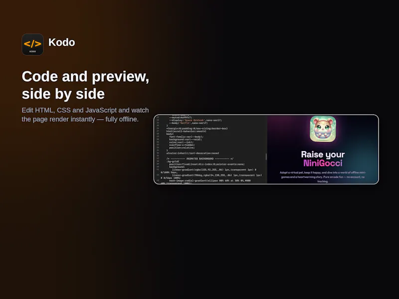 Kodo screenshot 2