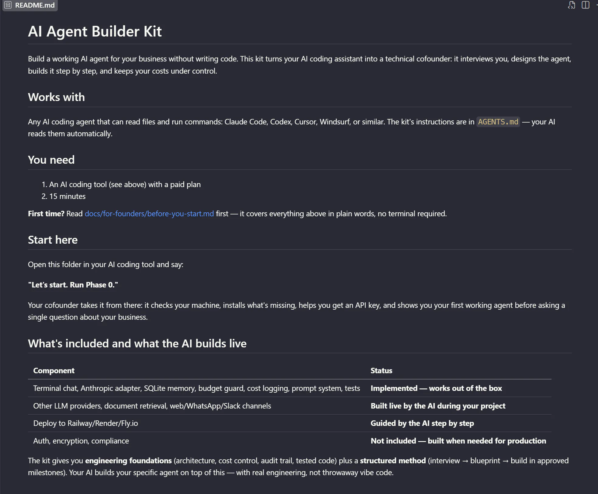 AI Agent Builder Kit for Non-Devs gallery image