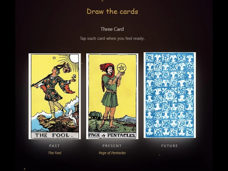 Mary Tarot screenshot 1 (video preview)