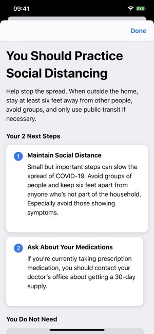 Apple COVID-19 Screening Tool gallery image
