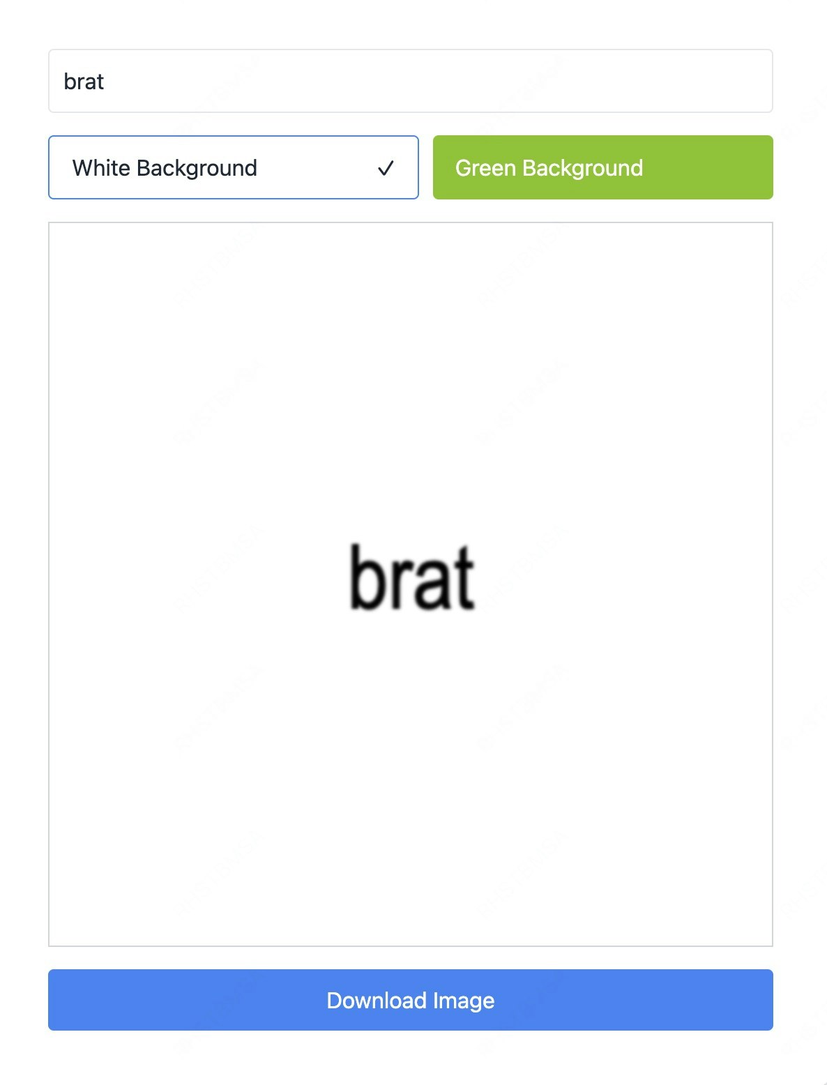 Brat Generator gallery image