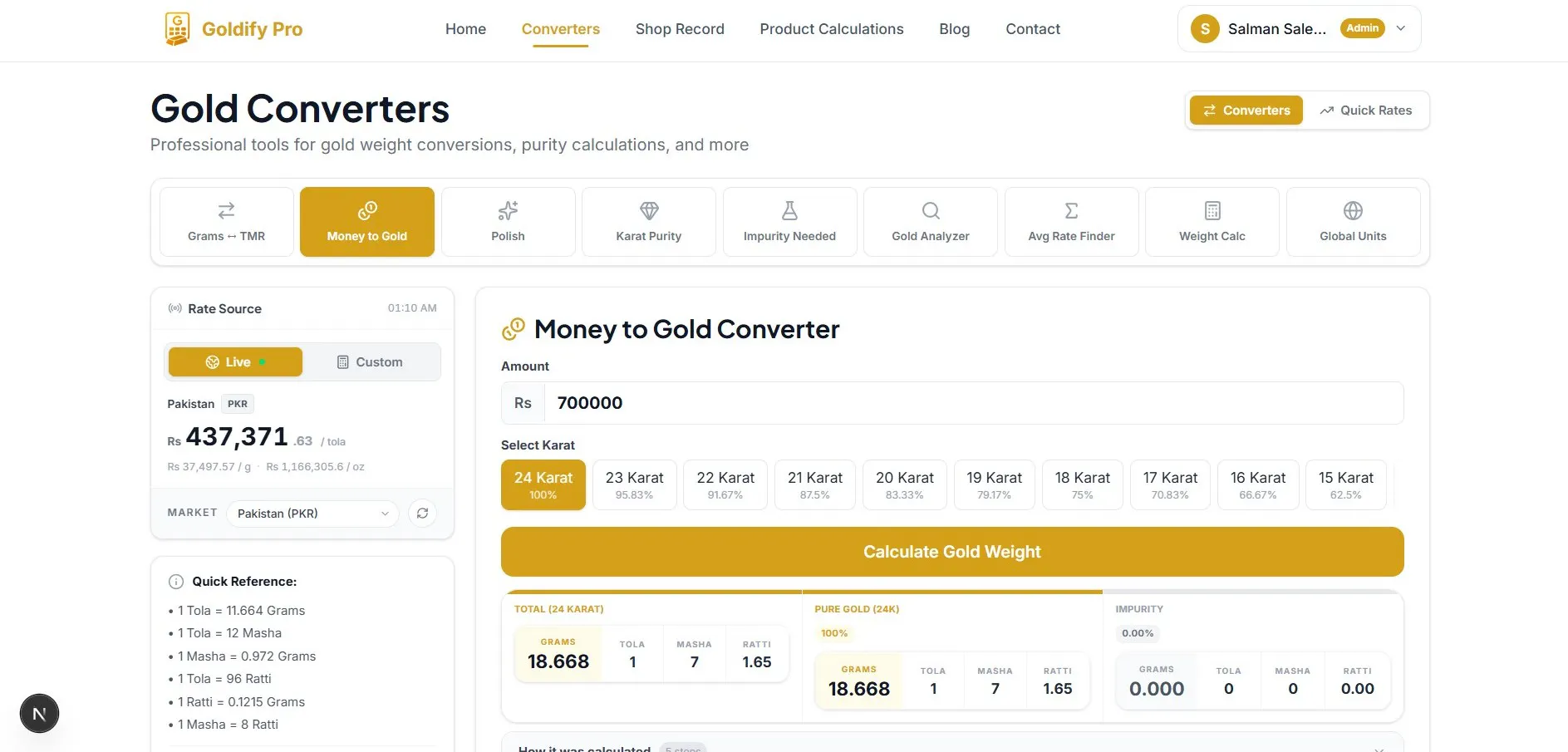 Goldify Pro gallery image