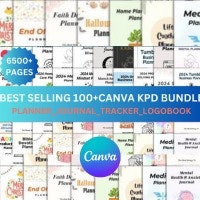  Best Selling 100+ Canva KDP Bundle logo