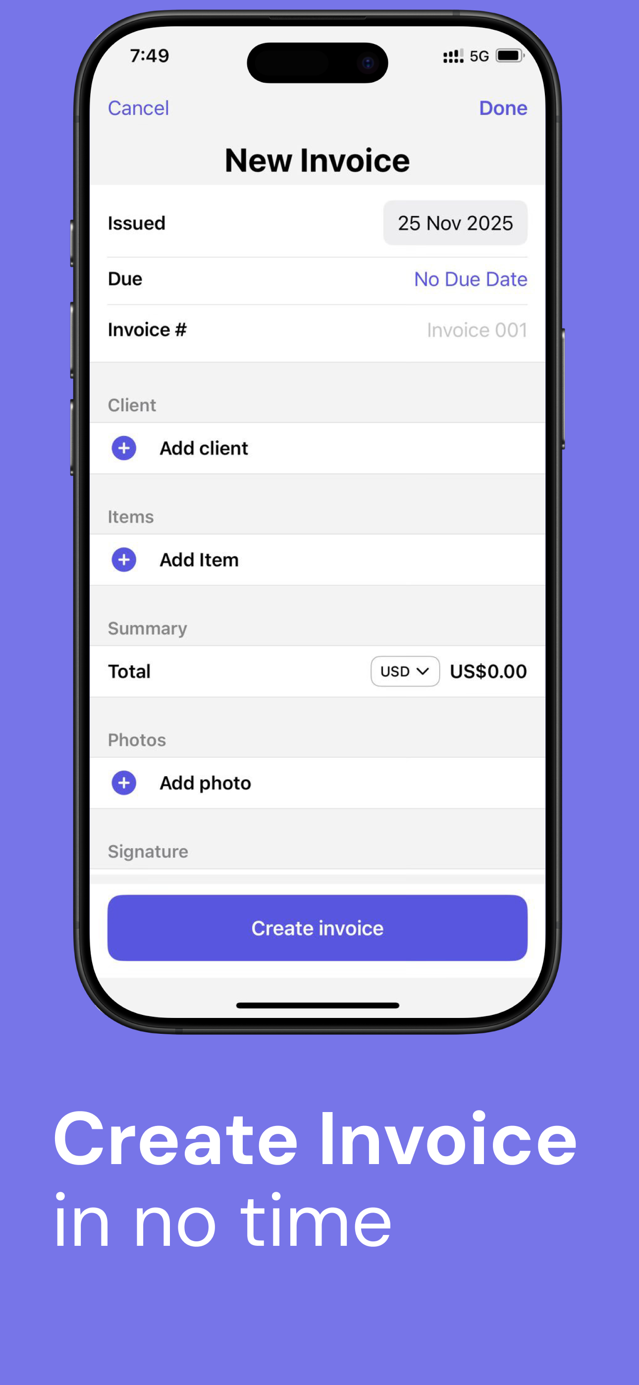 Invoice Maker: InvoiceMate gallery image