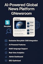 AI-Powered Global News Platform gallery image