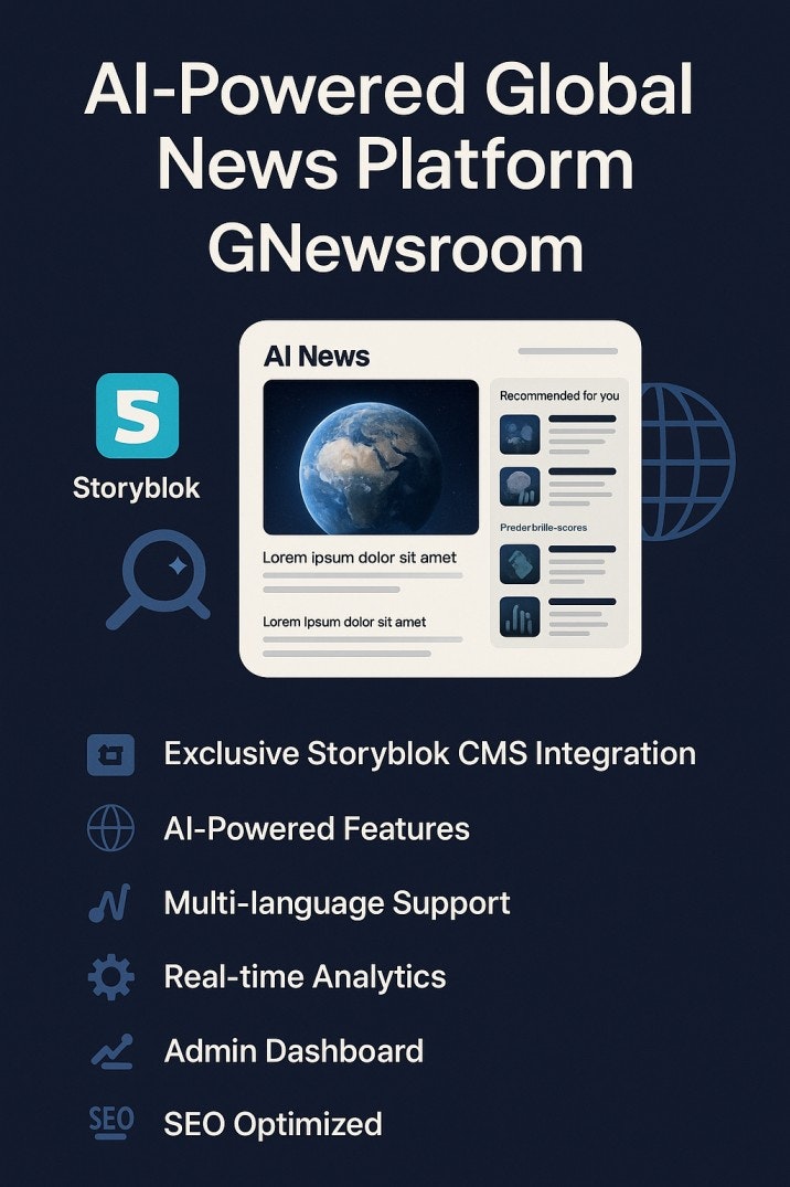 AI ile çalışan küresel haber platformu - Gnawsroom - AI destekli küresel haber platformu medya 3