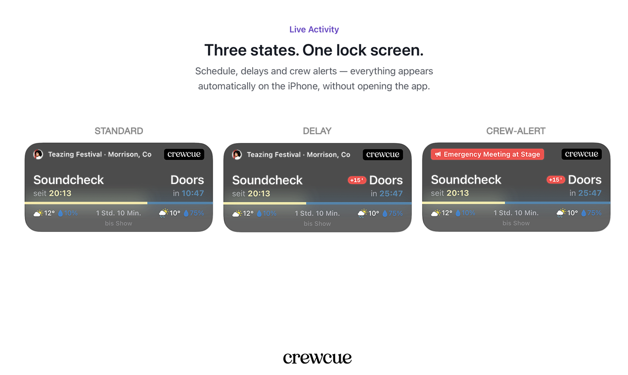 CrewCue gallery image