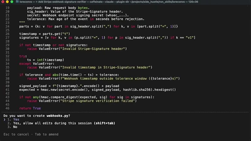 LoreConvo screenshot 1 (video preview)