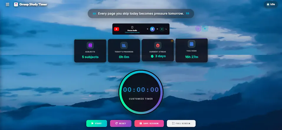 Group Study Timer gallery image