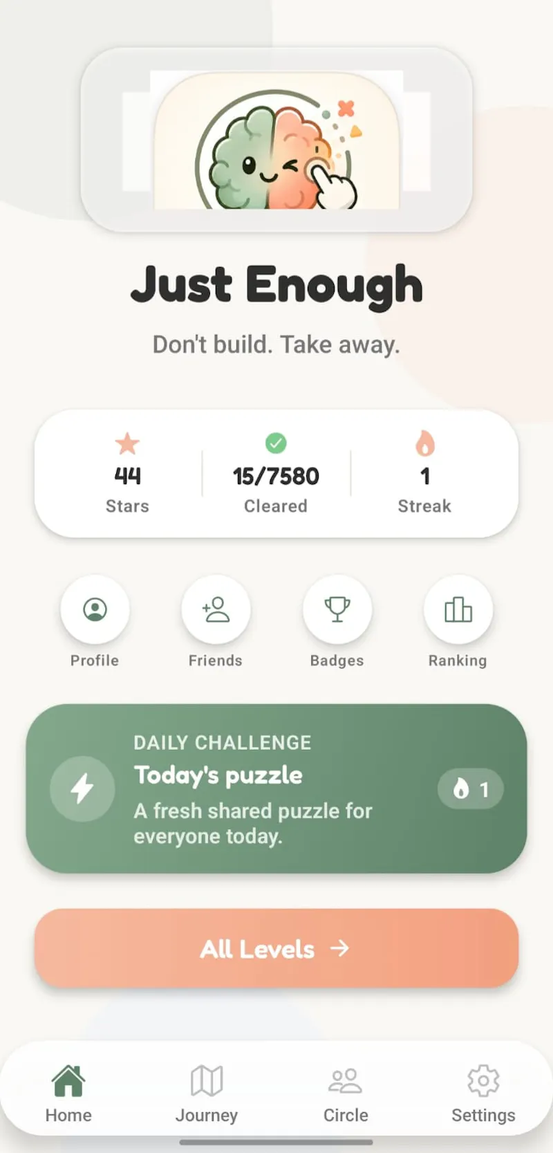 Just Enough screenshot 3