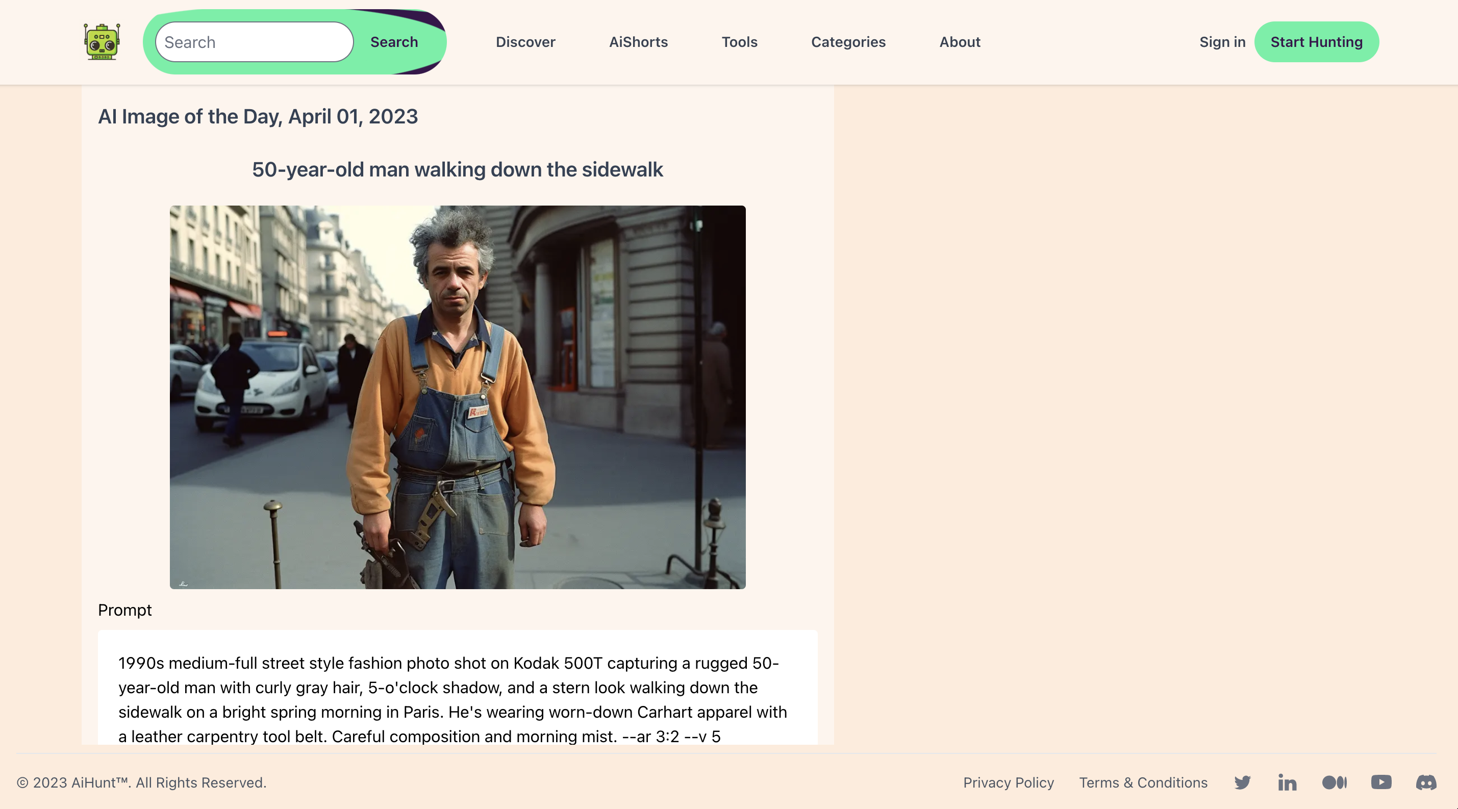 AiHunt - Your daily AI dashboard gallery image
