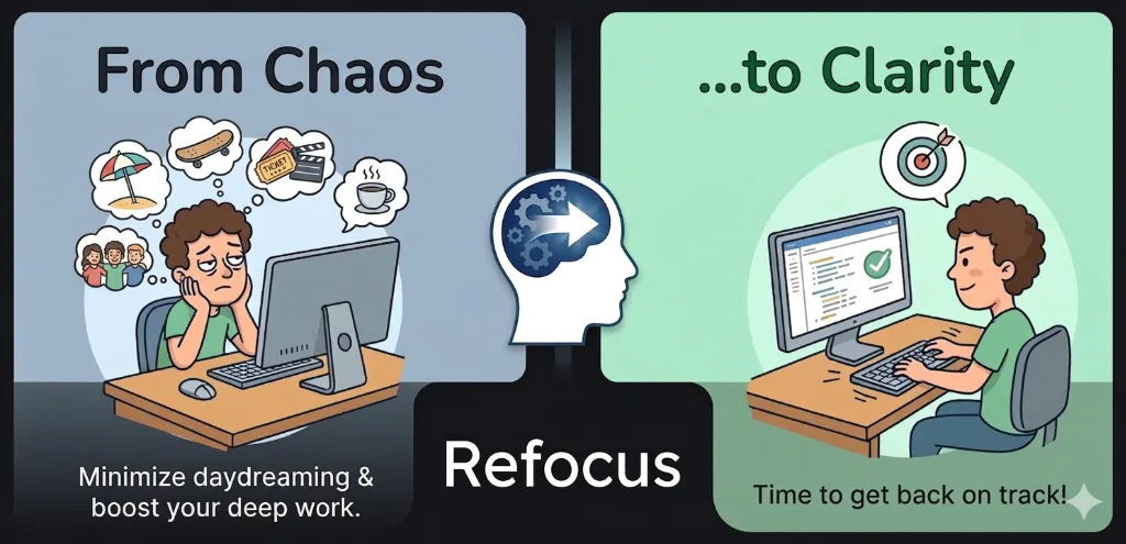 Refocus gallery image