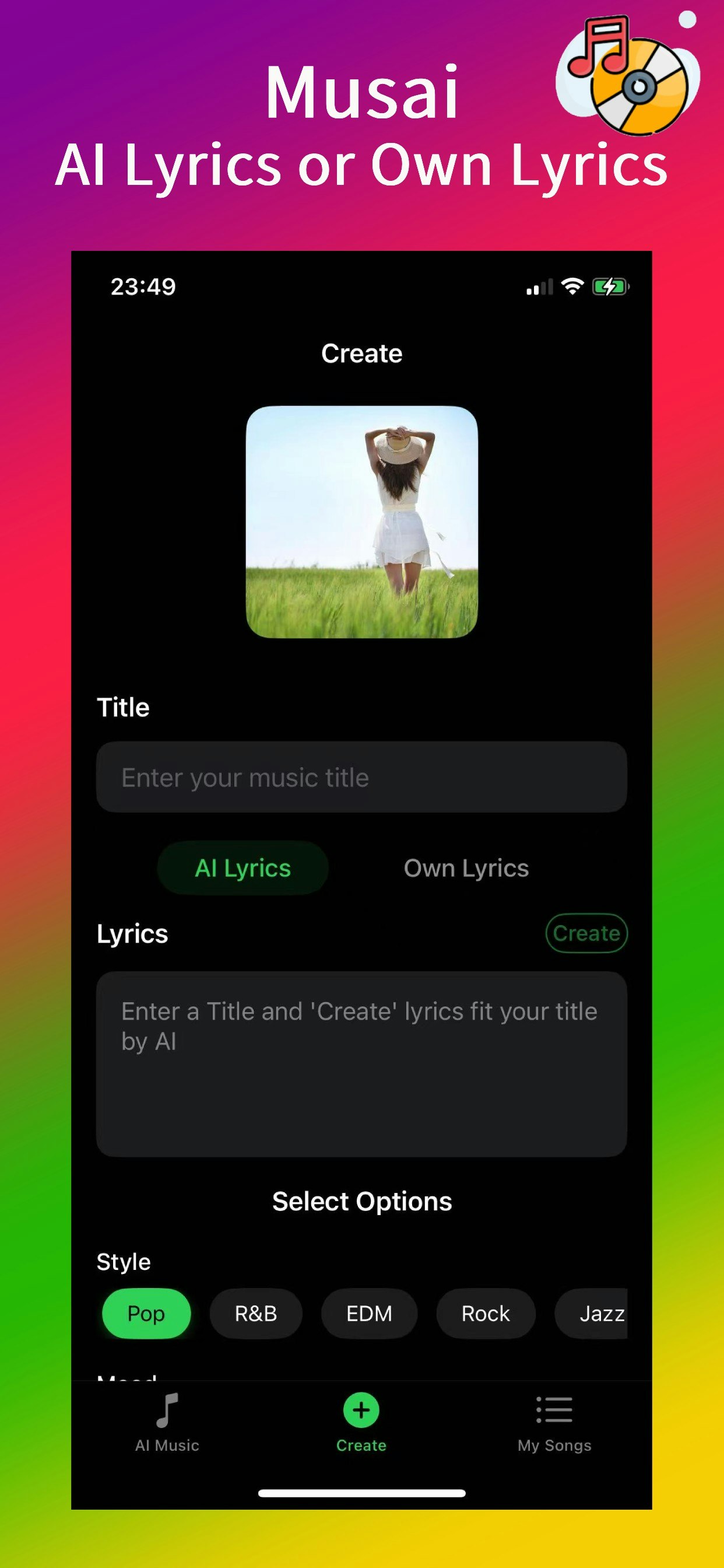 Musai-AI Music Generator - Screenshot 3 preview