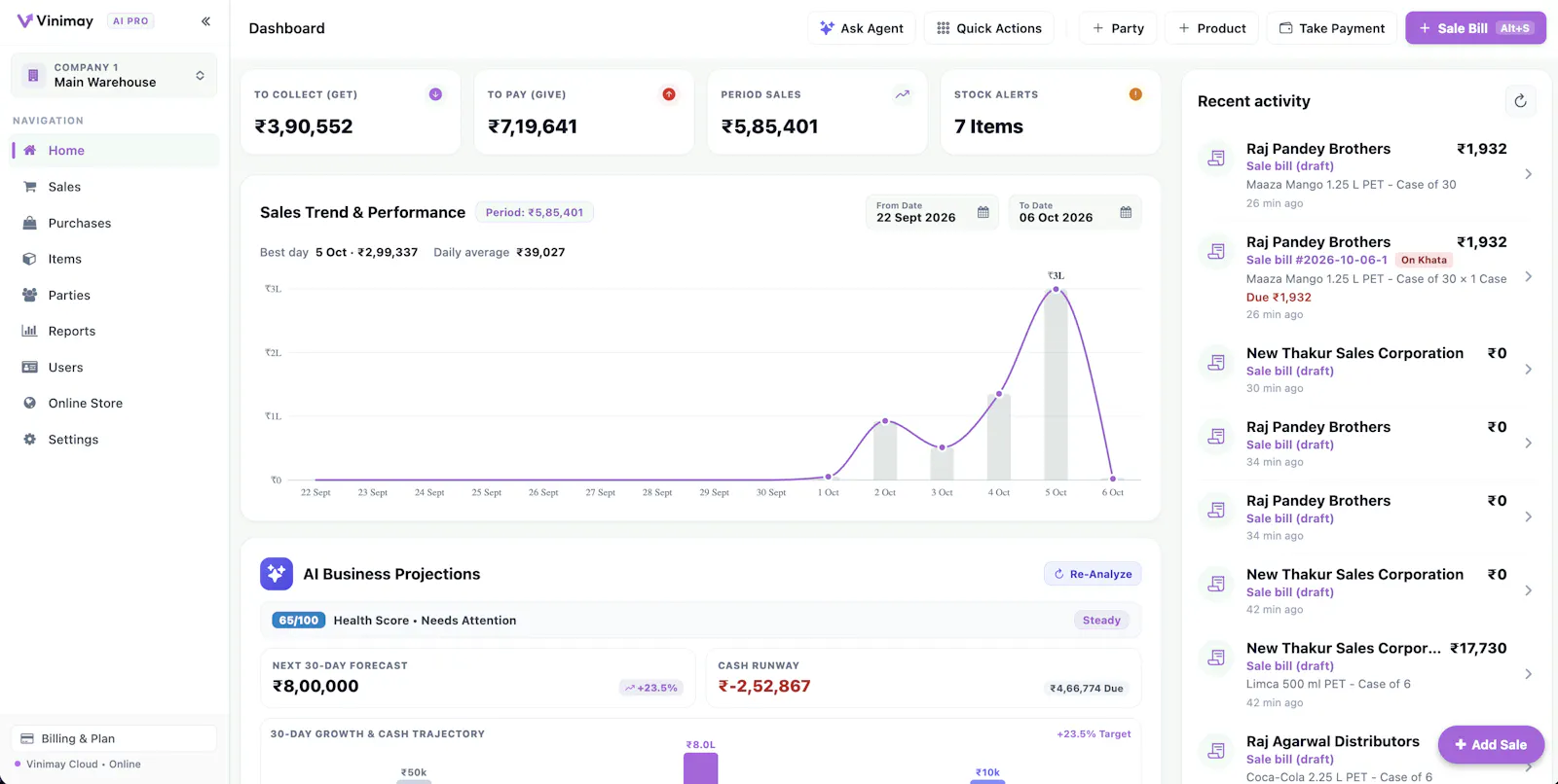 Vinimay: GST Billing And Invoicing screenshot 5