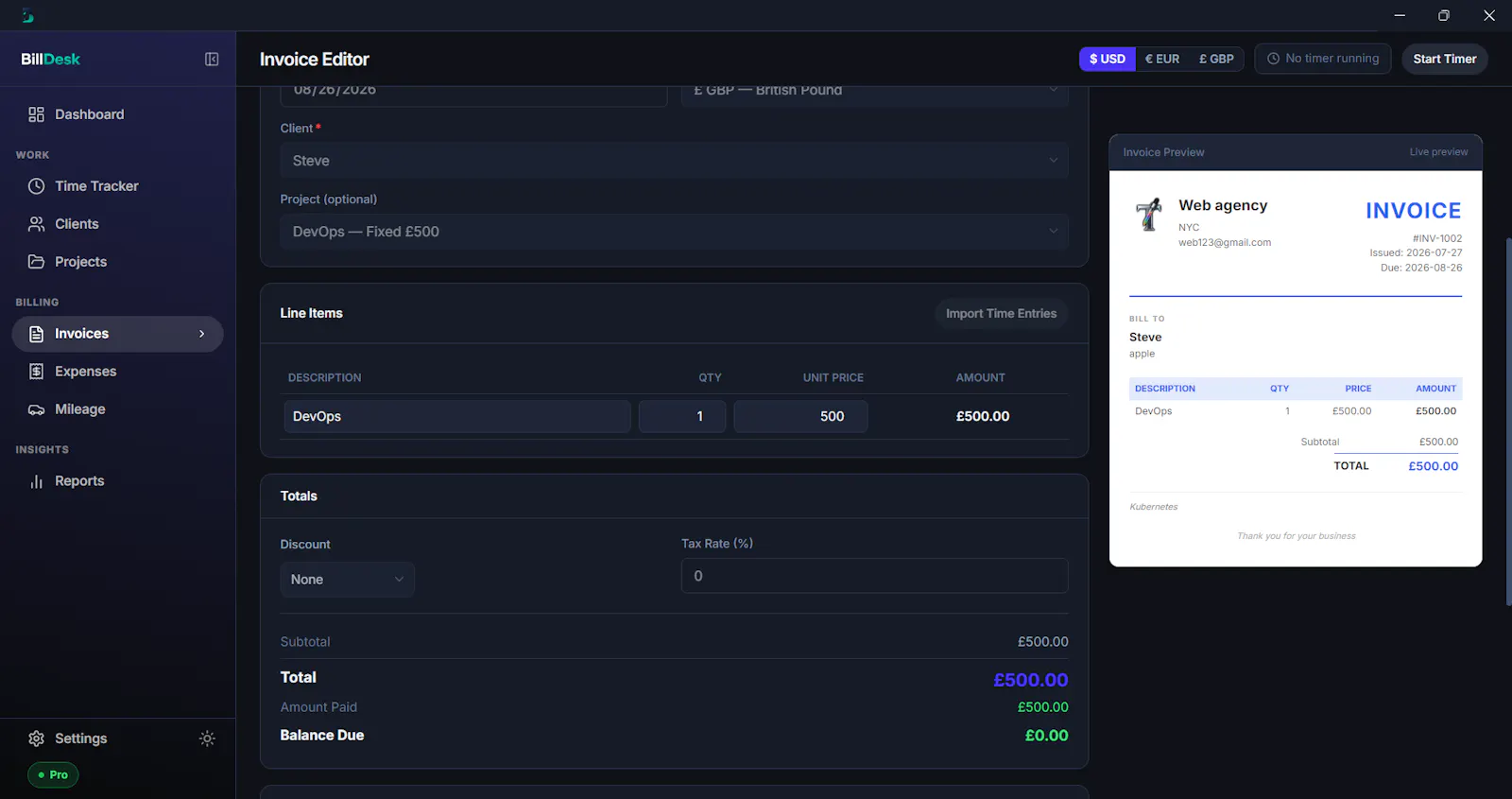 BillDesk screenshot 3